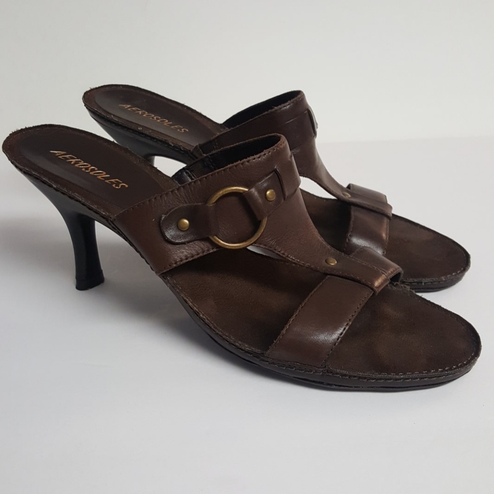 Aerosoles Brown Sandals